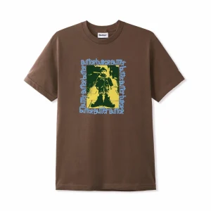 BUTTER GOODS STOLEN BOOTS TEE BROWN