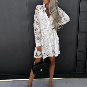 Alessandra | Abito elegante in pizzo