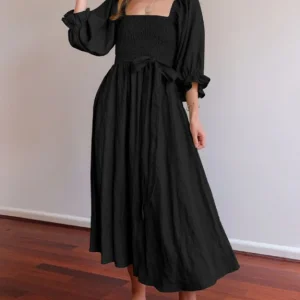 Chiara | Abito comodo con ruches