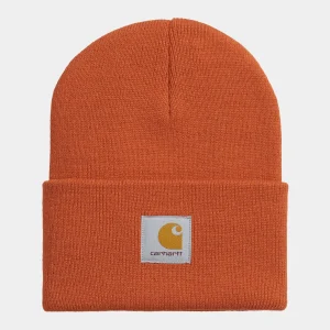 CARHARTT WIP ACRYLIC WATCH HAT BRICK