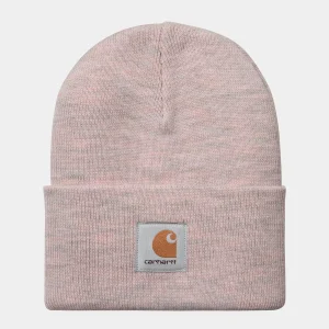 CARHARTT WIP ACRYLIC WATCH HAT GLASSY PINK HEATHER