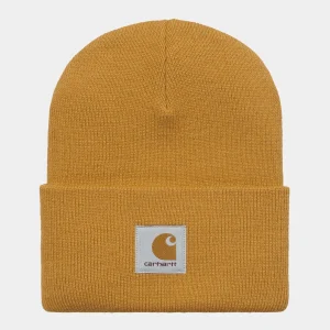 CARHARTT WIP ACRYLIC WATCH HAT OCHRE