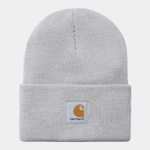 CARHARTT WIP ACRYLIC WATCH HAT SONIC SILVER
