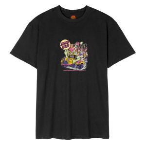 SANTA CRUZ JOHNSON BEAST WAGON TEE BLACK