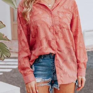 Daniela | Blusa estiva stampata a maniche lunghe