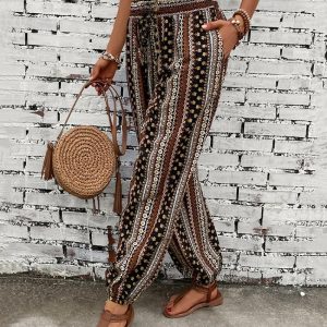 Matilde | Pantaloni casual stampati