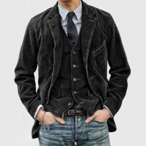 Maximo | Blazer in velluto a coste