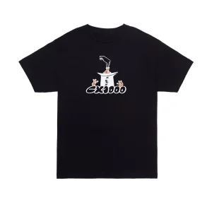GX1000 MONEY BEAR IN HAT TEE BLACK