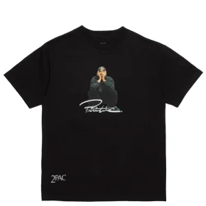 PRIMITIVE X TUPAC SHAKUR TEE BLACK