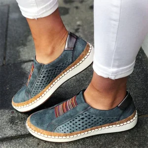 Alessia | Scarpe Ortopediche Donna Slip-On con Sole Antiscivolo