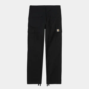 CARHARTT WIP REGULAR CARGO PANT COTTON BLACK RINSED