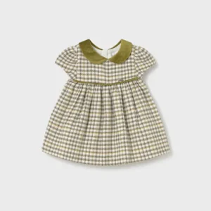 Vestito quadri neonata