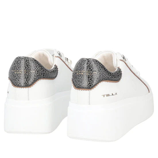 Sneaker slip-on con strass oro - immagine 3