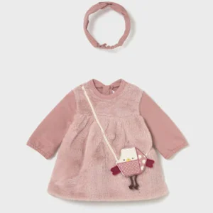 Abito neonata con fascia