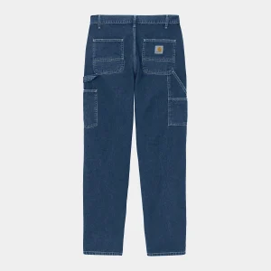 CARHARTT WIP SINGLE KNEE PANT BLUE STONE WASHED