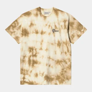 CARHARTT WIP GLOBAL TEE DUSTY H BROWN/NATURAL