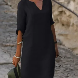 Carlotta - Abito con scollo a V