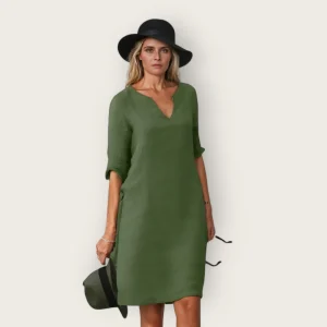 Alessia | Abito elegante con scollatura a V